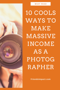 make money as a photographer
