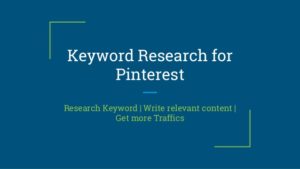 pinterest keyword research